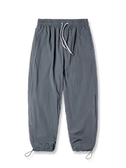 シワ加工 機能パンツ