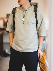 機能 カラビナリング付き Tシャツ