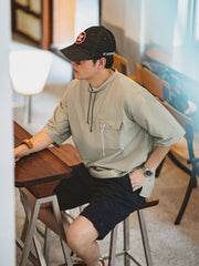 機能 カラビナリング付き Tシャツ