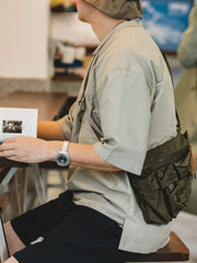 機能 カラビナリング付き Tシャツ