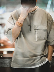 機能 カラビナリング付き Tシャツ