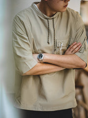 機能 カラビナリング付き Tシャツ