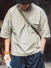 機能 カラビナリング付き Tシャツ