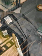 ドロップショルダーコットン 半袖シャツ