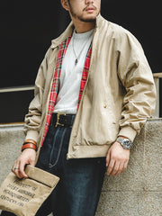 定番のハーリントンジャケット