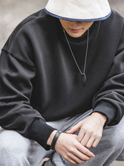 ドロップショルダー スキューバニットスウェット