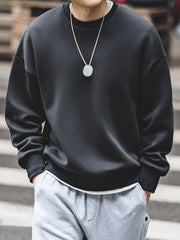 ドロップショルダー スキューバニットスウェット