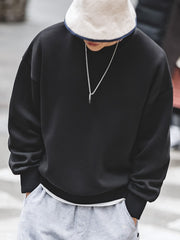 ドロップショルダー スキューバニットスウェット