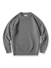 ヘビーウェイト パイル編み セーター