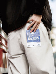 ダブルプリーツ コットン スラックス