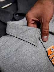 微起毛 フランネル ワークシャツ