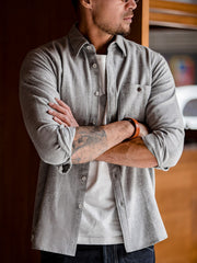 微起毛 フランネル ワークシャツ