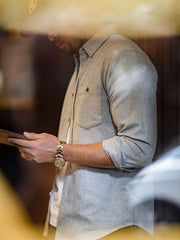 微起毛 フランネル ワークシャツ