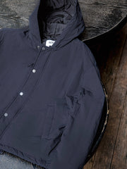 ネイビーフード付き 中綿ジャケット