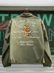 飛虎柄 A-2 フライトジャケット