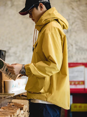 大容量 ポケット マウンテン ゴアテックスジャケット