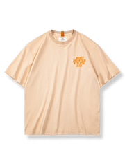 フロッキング プリント Tシャツ
