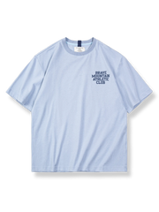 フロッキング プリント Tシャツ