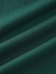 ダークグリーン色 刺繍ポロシャツ