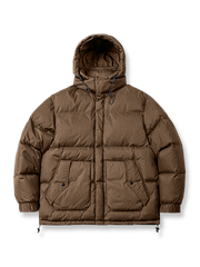 3色 ワックスサーフェス ダウンジャケット