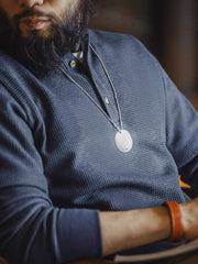 ヘンリーネック ワッフル Tシャツ