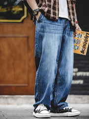 ヒゲ加工 ウォッシュ デニムパンツ