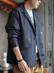 多機能ポケット スーツジャケット