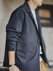 多機能ポケット スーツジャケット