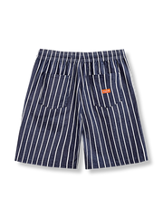 デニムストライプシェフショーツ