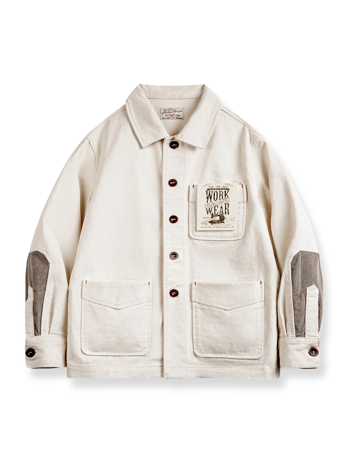 フレンチワークジャケットの全体像