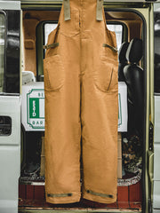 ストレッチ カーキオーバーオール