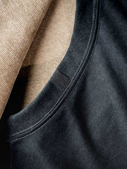 ヘビーウェイト無地クルーネック 長袖Tシャツ