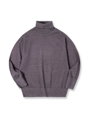 ハイネック ニットセーター