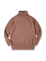 ハイネック ニットセーター