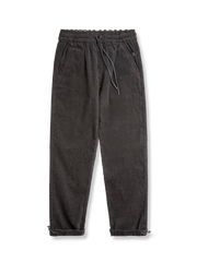 裏花柄 コーデュロイ スラックス