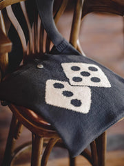 ニット ショルダーバッグ