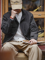 防水加工 機能4ポケットワークジャケット