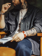 防水加工 機能4ポケットワークジャケット