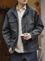 防水加工 機能4ポケットワークジャケット