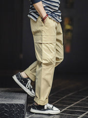 ヘリンボーン カーゴパンツ