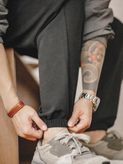 ワッフル柄 モダールスウェットパンツ