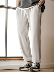 ワッフル柄 モダールスウェットパンツ