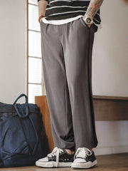 ワッフル柄 モダールスウェットパンツ