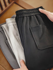 ワッフル柄 モダールスウェットパンツ