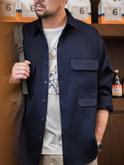 ダブルポケットワークシャツ