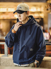 ミリタリースタイル デッキスモックジャケット