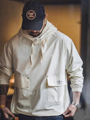 ミリタリースタイル デッキスモックジャケット