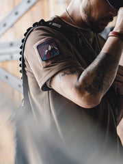 ヴィンテージ刺繍ベルクロ