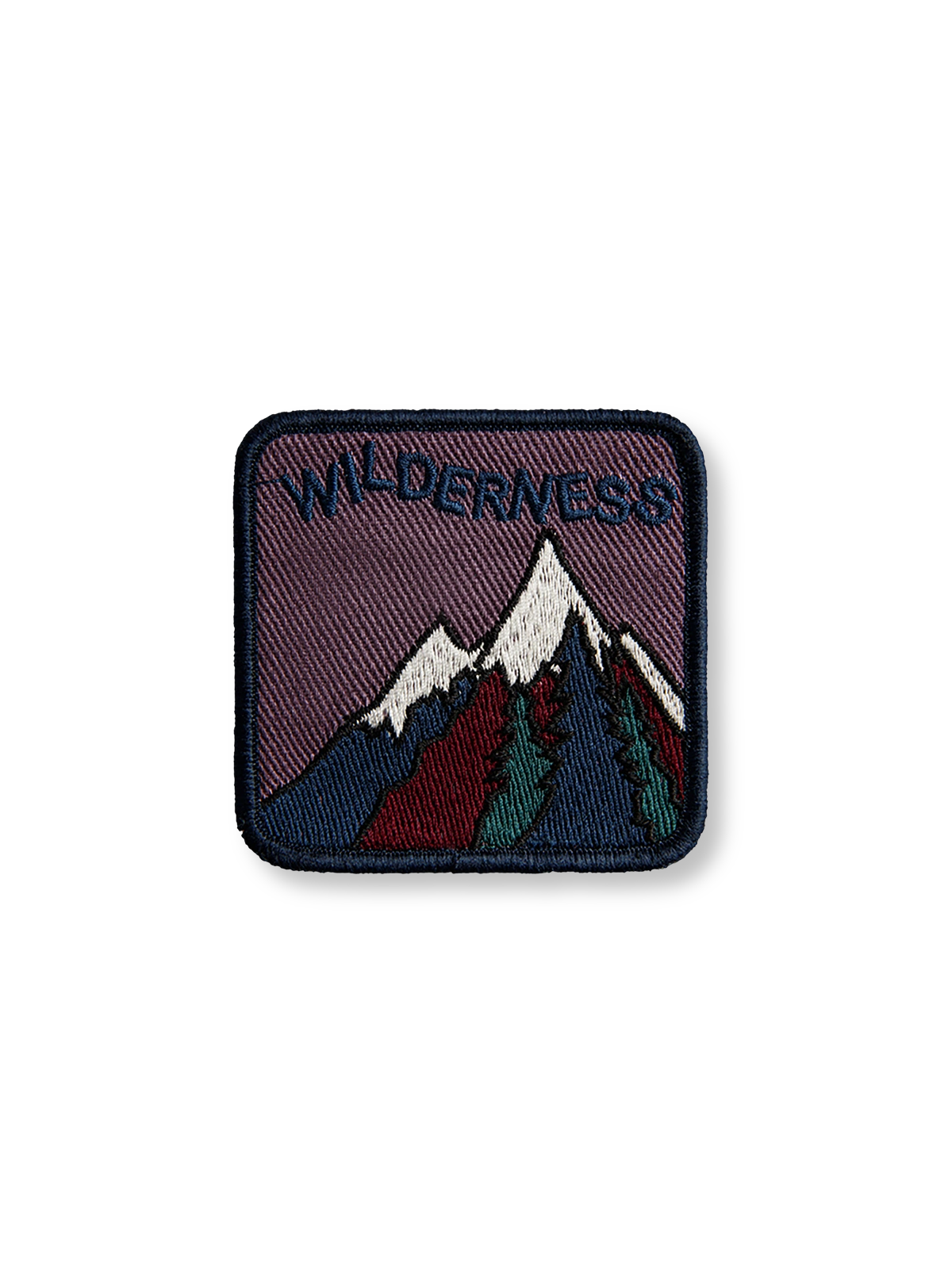 詳細画像:ベルクロの刺繍と洗い加工ディテール図