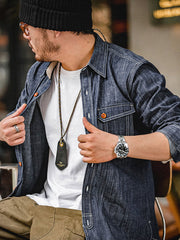 海軍 CPO デニムシャツ